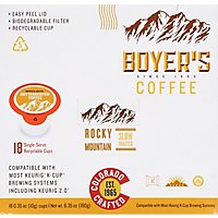 Boyers Coffee Butterscotch Toffee Light Roast Single Serve Cup Coffee - 18 CT - Image 5