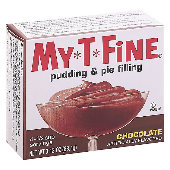 My T Fine Chocolate Pudding & Filling - 3.13 OZ