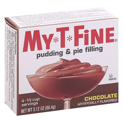 My T Fine Chocolate Pudding & Filling - 3.13 OZ