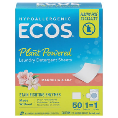 Ecos Liqless Lndry Det Sqr Mgnla Lilly - 50 CT - Image 3