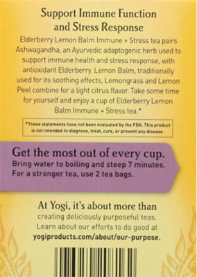 Yogi Tea Elderberry Immune - 16 CT - Image 5