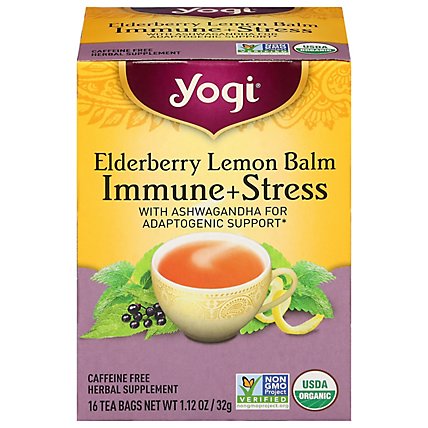 Yogi Tea Elderberry Immune - 16 CT - Image 1