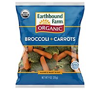 Earthbound Farm Organic Broccoli & Carrots Bag - 9 Oz