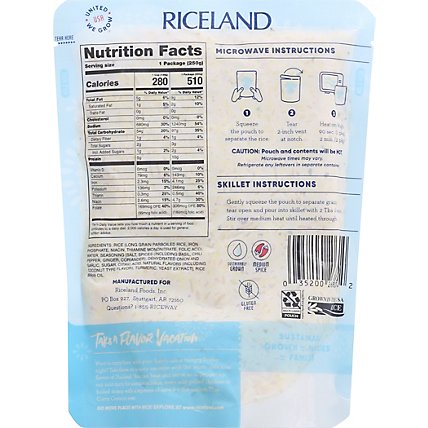 Riceland Rice N Easy Microwavable Rice Thai Curry Coconut Pouch - 8.8 Oz - Image 6