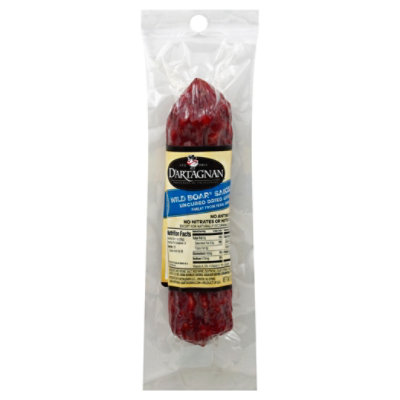 D�Artagnan Le Saucisson Sec Wild Bore Sausage - 6 Oz - Image 1