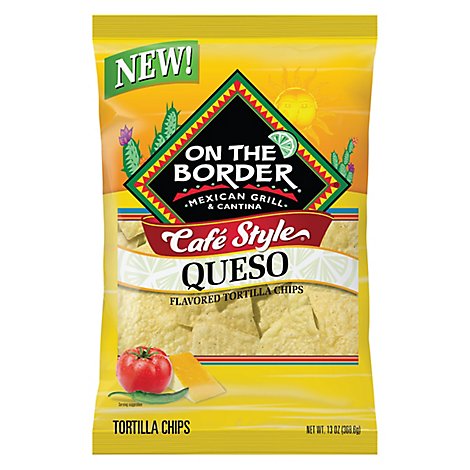 Chips Tortilla Queso Cafe Otb - 13 OZ