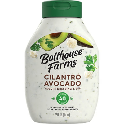 Bolthouse Farms Cilantro Avocado Yogurt Dressing - 22 Fl. Oz.