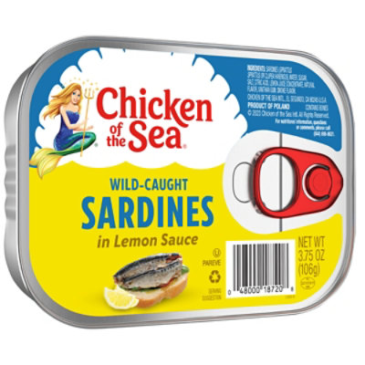 Chicken Of The Sea Sardines In Lemon Oil - 3.75 OZ - Image 8