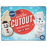 Pillsbury Ready To Bake Winter Cut Out Sugar Cookies - 7.2 OZ - Image 2