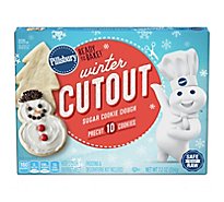 Pillsbury Ready To Bake Winter Cut Out Sugar Cookies - 7.2 OZ