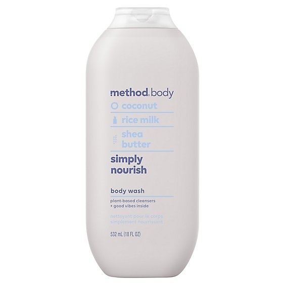 Method Body Wash Coconut - 18 OZ