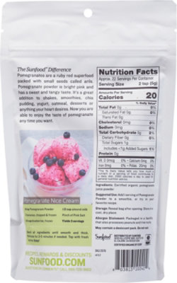 Sunfood Organic Pomegranate Powder - 4 OZ - Image 6