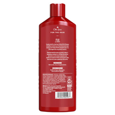 Old Spice Shampoo And Conditioner 2in1 For Men Fiji With Coconut - 13.5 Fl. Oz. - Image 7