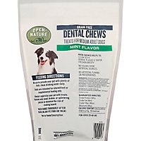 Open Nature Dog Treats Dental Mint Chews Regular - 12.7 OZ - Image 5