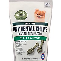 Open Nature Dog Treats Dental Mint Chew Tiny - 12.7 OZ - Image 2