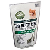 Open Nature Dog Treats Dental Mint Chew Tiny - 12.7 OZ - Image 1