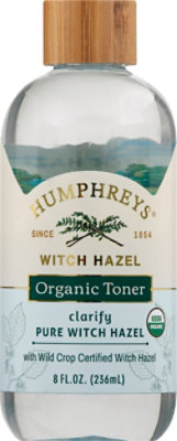 Humphreys Facial Toner Witch Hazel - 8 OZ - Image 2