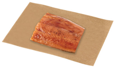 Salmon Center Cut Fillet With Peppery Texas Style Marinade - 1 Lb - Image 1