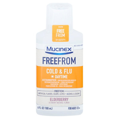 Mucinex Cold & Flu Daytime - 6 FZ - Image 3