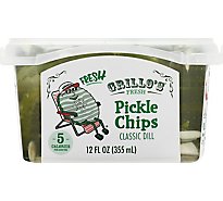 Grillos Dill Pickle Chips - 12 OZ