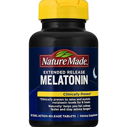Nature Made Melatonin 4mg Tablets - 90 CT - Image 2