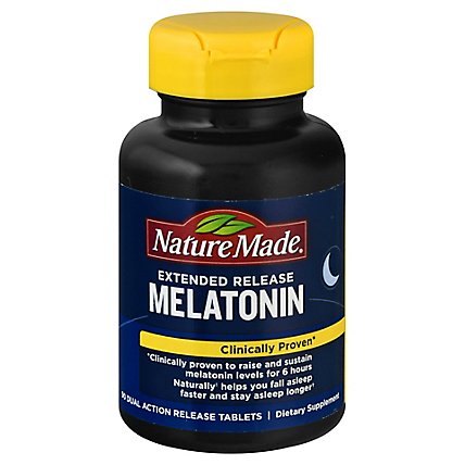 Nature Made Melatonin 4mg Tablets - 90 CT - Image 1