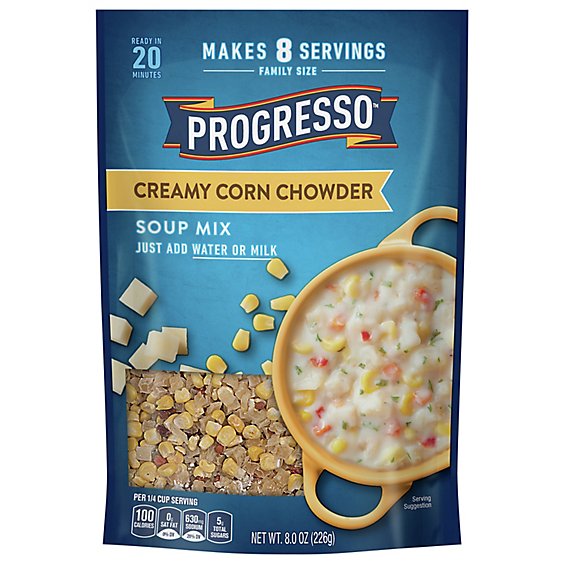 Prog Dry Soup Mix Crmy Corn Chwder - EA