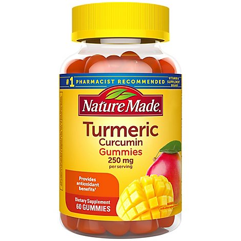 Nature Made Tumeric Gummies - 60 CT