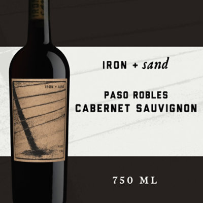 Iron + Sand Cabernet Sauvignon Red Wine Bottle - 750 Ml - Image 1