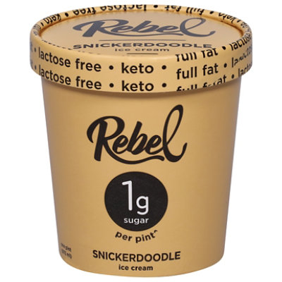 Rebel Ice Cream Snickerdoodle - 1 PT