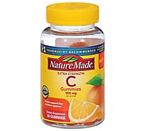 Nature Made Vitamin C Gummies 500 MG - 60 Count