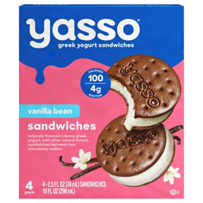 Yasso Sandwich Yogurt Vanilla Bean - 12 OZ - Image 3