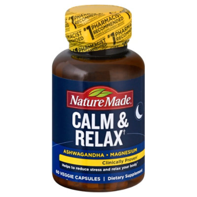 Nature Made Dietary Supplement Calm & Relax - 60 Count - Image 3