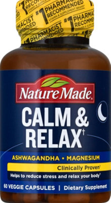 Nature Made Dietary Supplement Calm & Relax - 60 Count - Image 2