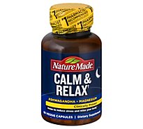Nature Made Dietary Supplement Calm & Relax - 60 Count