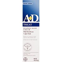 A+D Zinc Oxide Cream - 4 FZ - Image 2