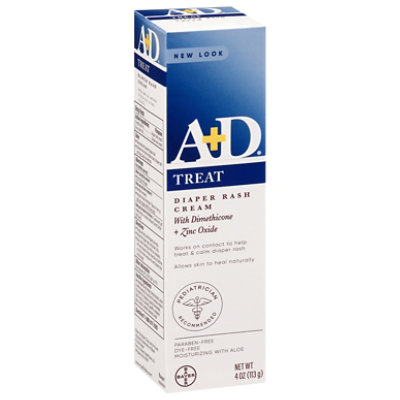 A+D Zinc Oxide Cream - 4 FZ