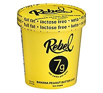 Rebel Ice Cream Peanut Butter Chip - 1 PT