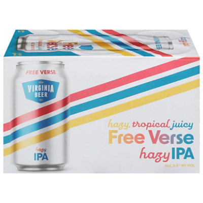 Virginia Beer Company Free Verse In Cans - 6-12 FZ - Safeway