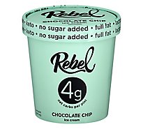 Rebel Ice Cream Chocolate Chip - 1 PT