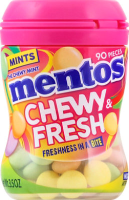 Mentos Chewy & Fresh Mixed Fruit - 90 CT - Image 2