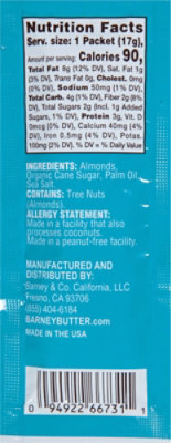Barney Butter Smooth Almond Butter - 0.6 Oz - Image 6