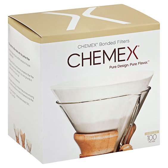 Chemex Circle Coffee Filters - 100 CT