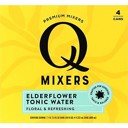 Q Elderflower Tonic - 4-7.5FZ - Image 6