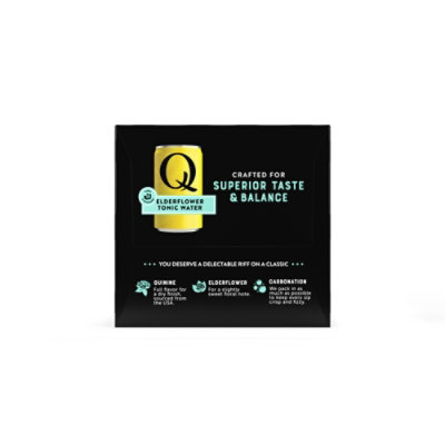 Q Mixers Premium Elderflower Tonic Water - 4 - 7.5 Oz - Image 5