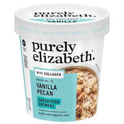 Purely Elizabeth Vanilla Pecan Collagen Protein Oats - 2 Oz - Image 3