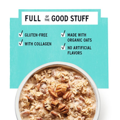 Purely Elizabeth Vanilla Pecan Collagen Protein Oats - 2 Oz - Image 2