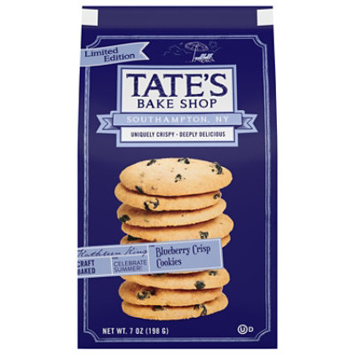 Tate's Bake Shop Blueberry Crisp Cookies - 7 Oz