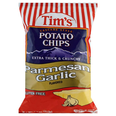 Tim's Parmesan & Garlic Chips - 7.5 OZ - Image 1