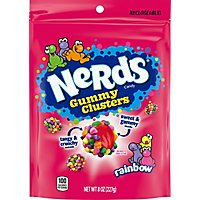 Nerds Rainbow Gummy Clusters - 8 Oz - Image 2